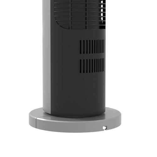 HOMCOM Oscillating Tower Fan Floor Fan with 4H Timer for Home Office White