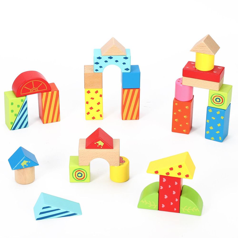 SOKA Walkie Walkie 0000262 - Quality Baby Walker with Wooden Blocks