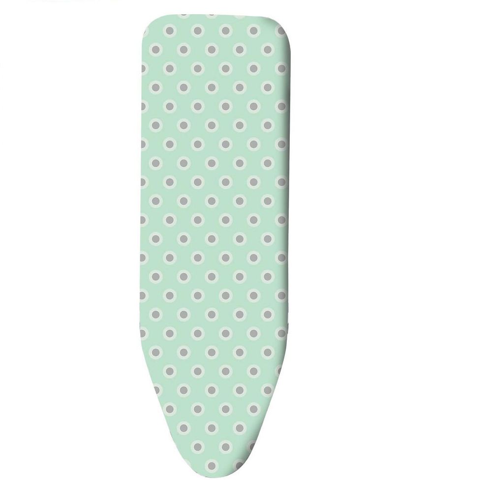 Vinsani Modern Ironing Board Cover Multi Fit New Foam Back padding 100% Cotton Easy Fit, 140 x 52 cm, Made in EU (Iron Board not included)