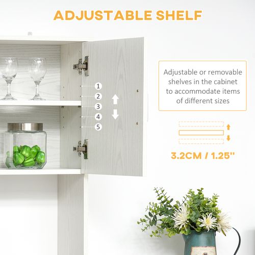 Kitchen Pantry Cupboard Kitchen Storage Cabinet  71W x 41D x 178Hcm