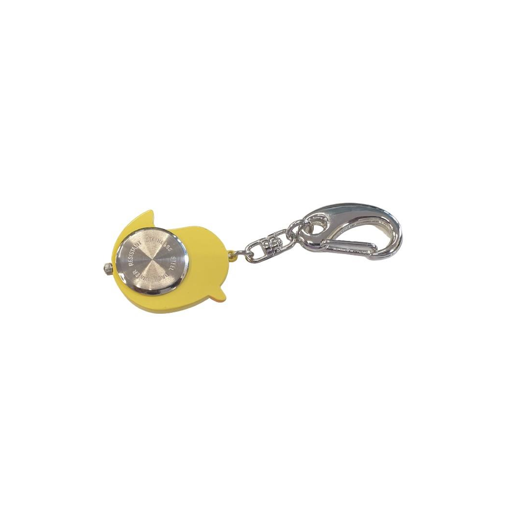 Imperial Key Chain Clock Bird Yellow/Blue IMP738- CLEARANCE NEEDS RE-BATTERY