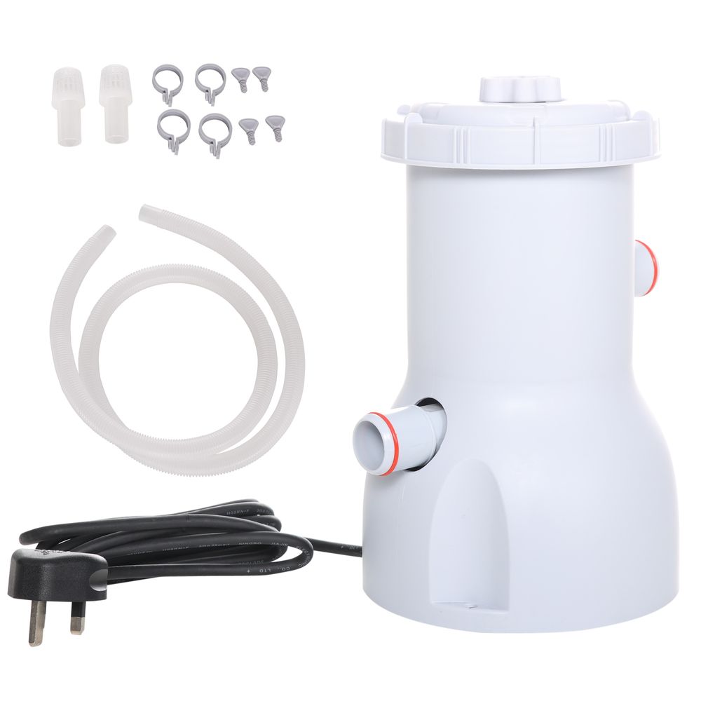 Swimming Pool Filter Pump with Cartridge for 13'-15' Above Ground Pools