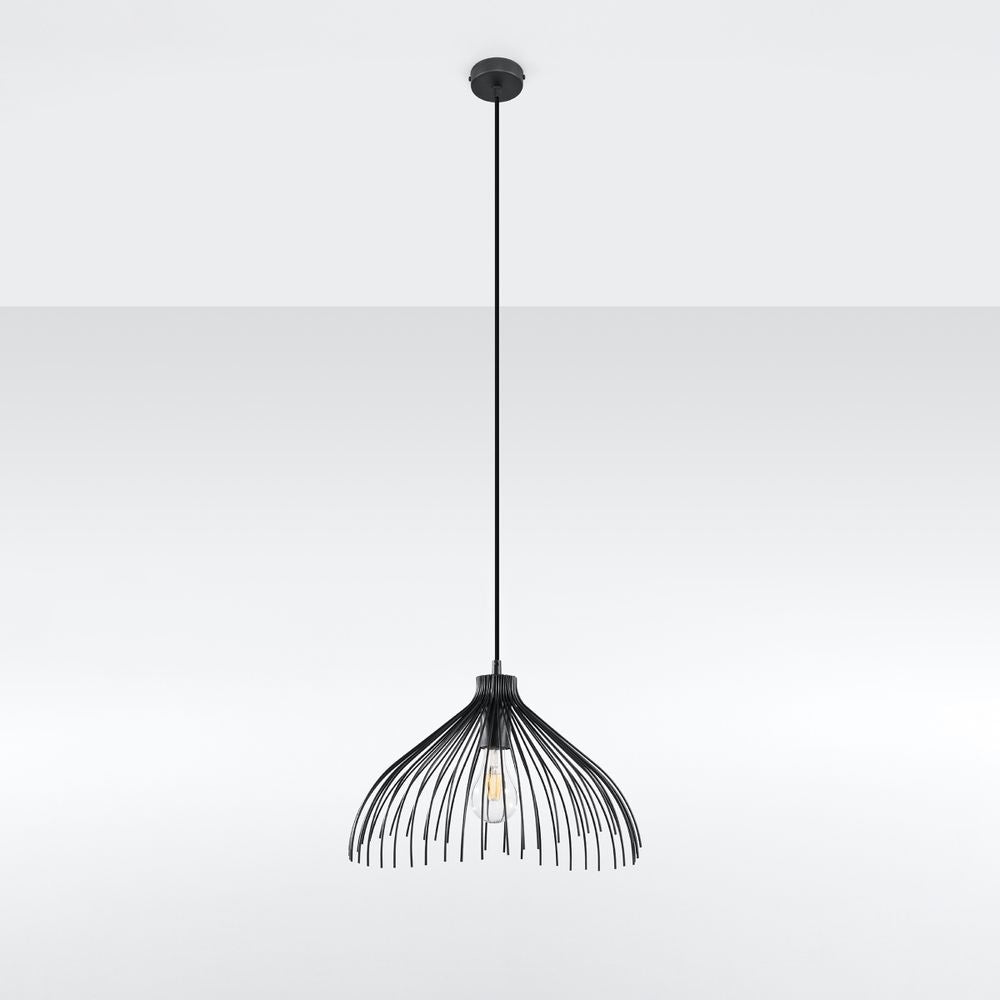 Steel Umb Industrial Pendant Lamp - High-Quality E27 Design