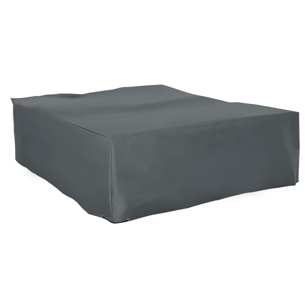Premium 275x205cm Garden Furniture Cover: Water & UV Resistant Oxford Fabric