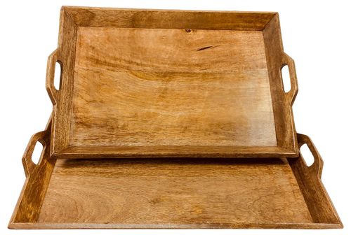 Tray Set Of 2 Home Decor