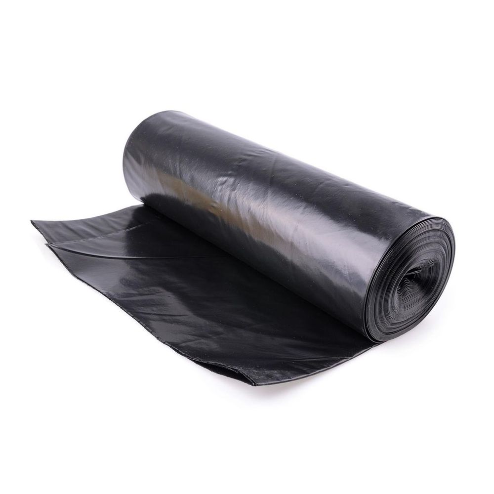 Tidyz Drawstring Refuse Sacks Bin Bags, Black,50L(Select Your Pack)