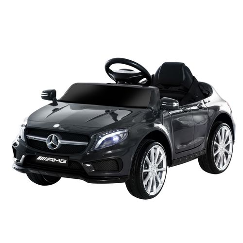 6V Licensed Mercedes Benz Kids Ride On Car W/ Remote Light Music Black