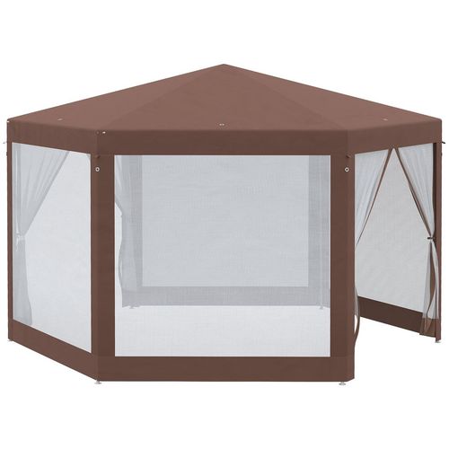 Hexagonal Garden Gazebo Party Tent Patio Marquee Canopy