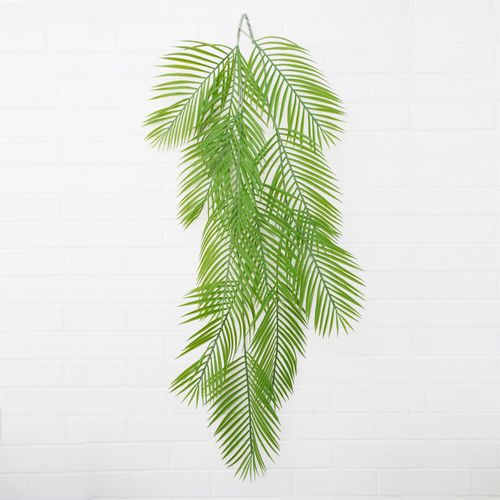 Pack of 12 x 120cm Artificial Hanging Palm Leaves Plant