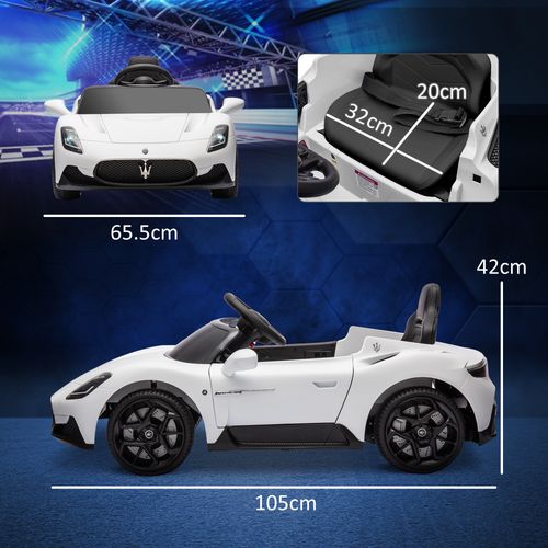AIYAPLAY Maserati MC20 Licensed 12V Kids Ride on Car w/ Remote