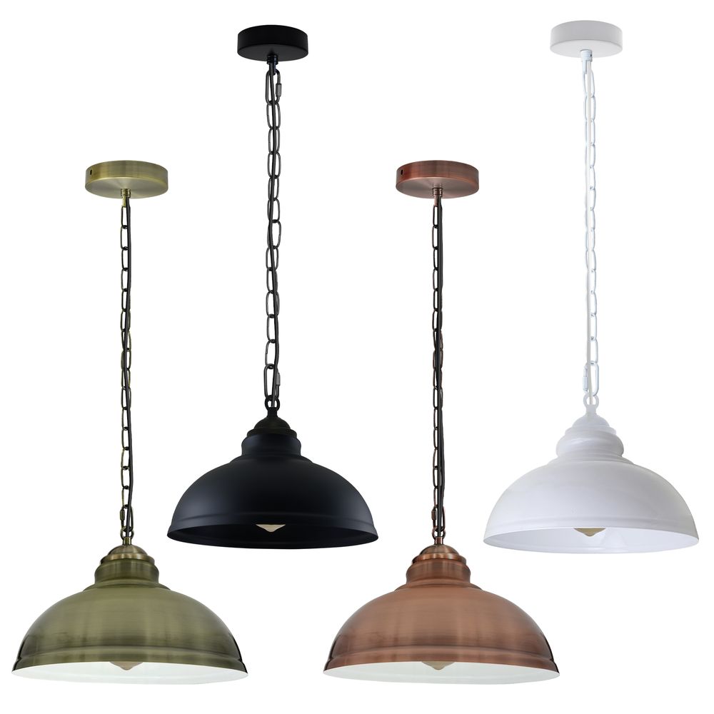 Vintage Industrial E27 Ceiling Light Cage Shade Loft Style Pendant Lamp