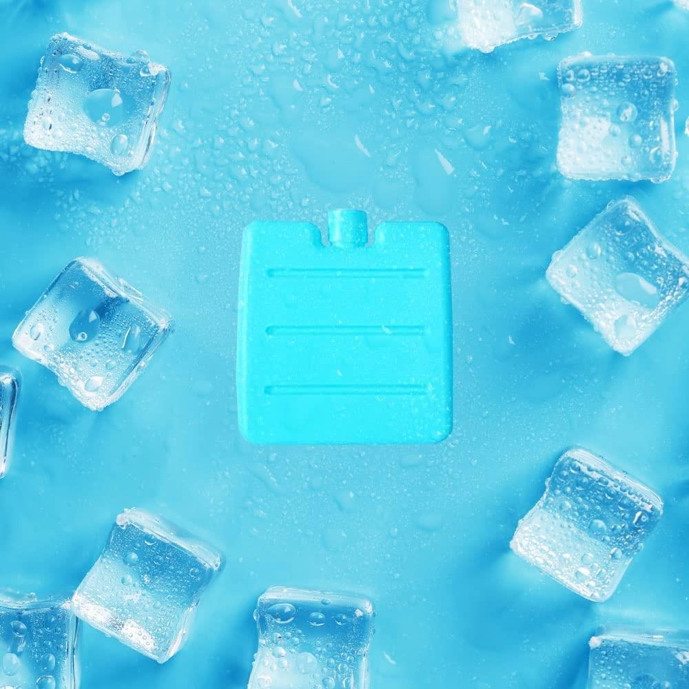 Sterun 8CM Multicolor Freezer Blocks Ice Pack Freezer Cooler Bag For Lunch Boxes, Coolers & Camping | Freezer Blocks | Ice Packs For Cool Box | Ice Packs For Coolers