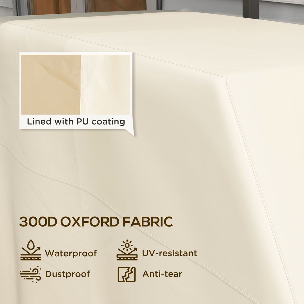 Outsunny BBQ Cover, Waterproof UV Protection, 188x71x125cm - Top Quality & Durable