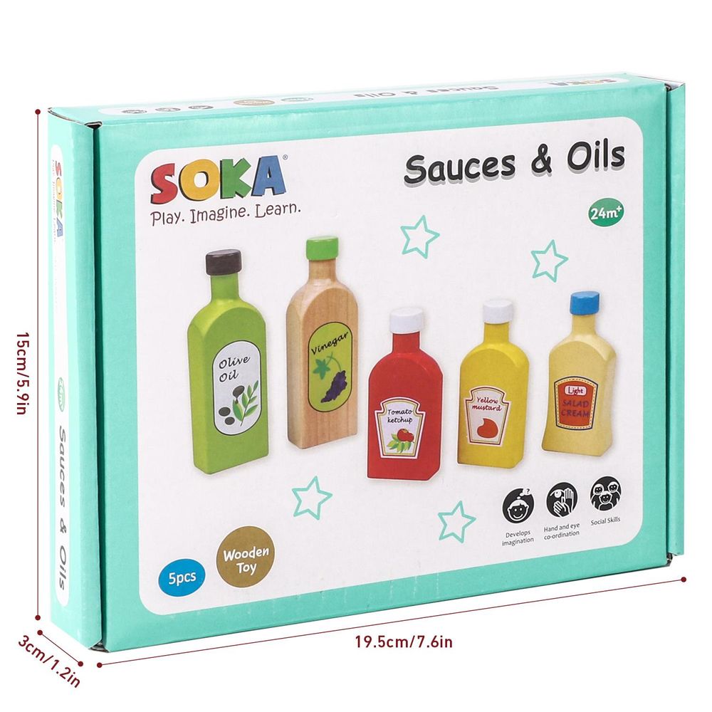 SOKA Sauces & Oils 5pcs 0000472