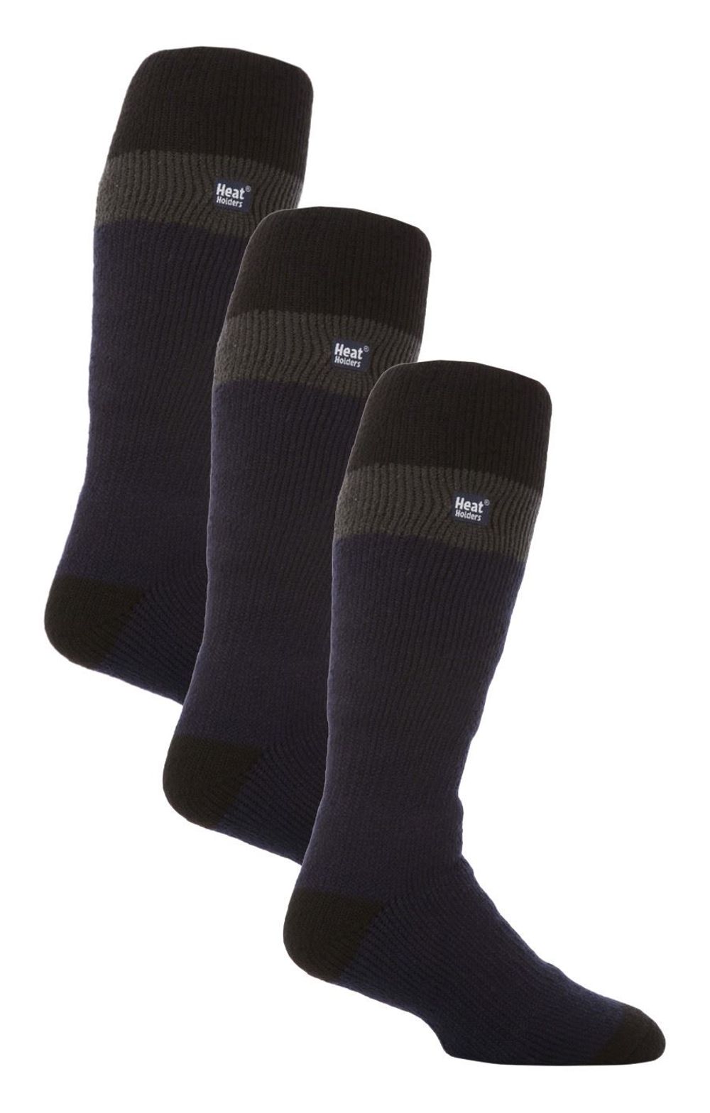 3 Heat Holders Pack Mens Ski Socks