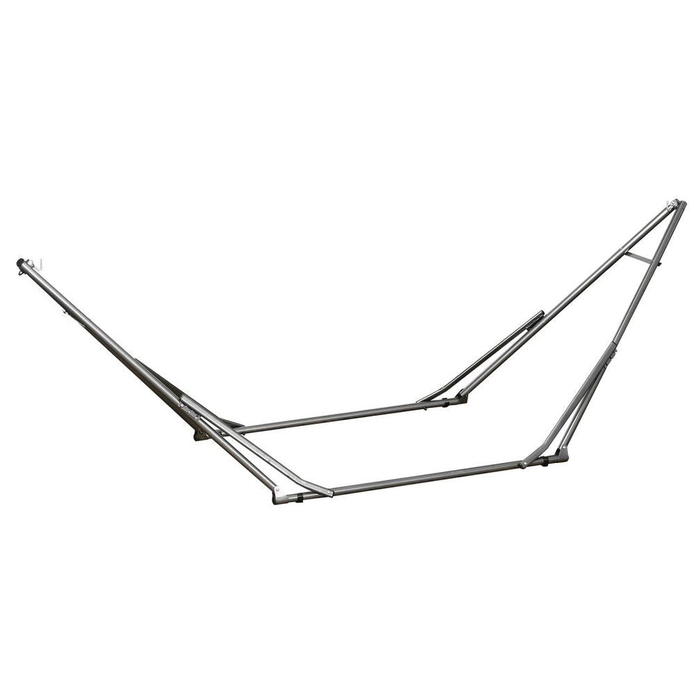 Outsunny Foldable 2-in-1 Hammock Stand & Clothes Drying Rack - Strong, Convenient, Weather Resistant