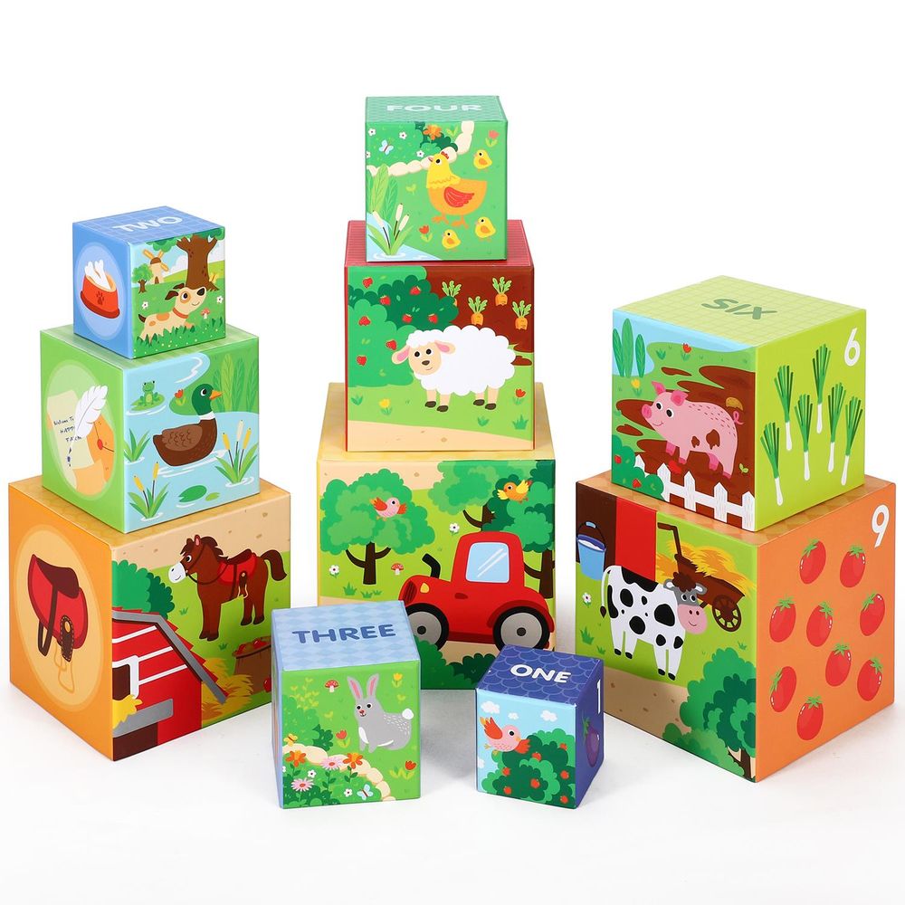 Stunning 'SOKA Stacking Cubes' For Endless Fun!