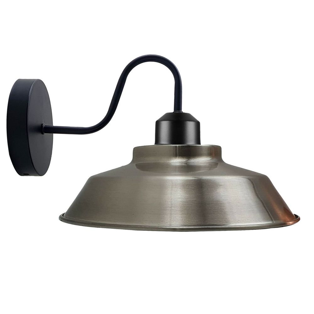 Rustic Industrial Adjustable Gooseneck Indoor Wall Sconce Light ~1186