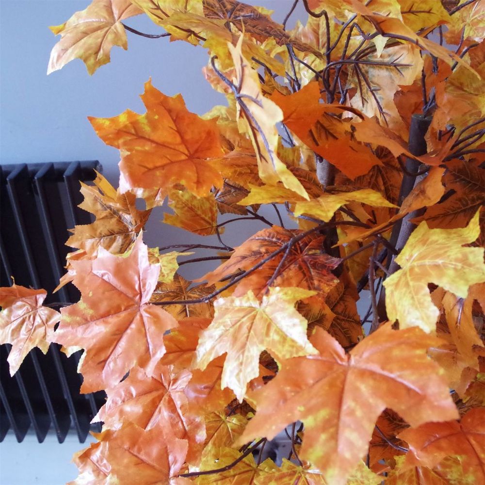 Botanik 125cm Orange Maple Acer Extra Large Artificial Tree