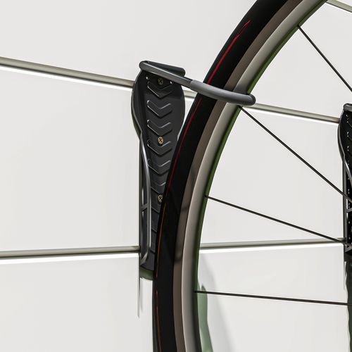 SPORTNOW 4 Pack Bike Rack, Wall Mounted Bike Hooks for Garage