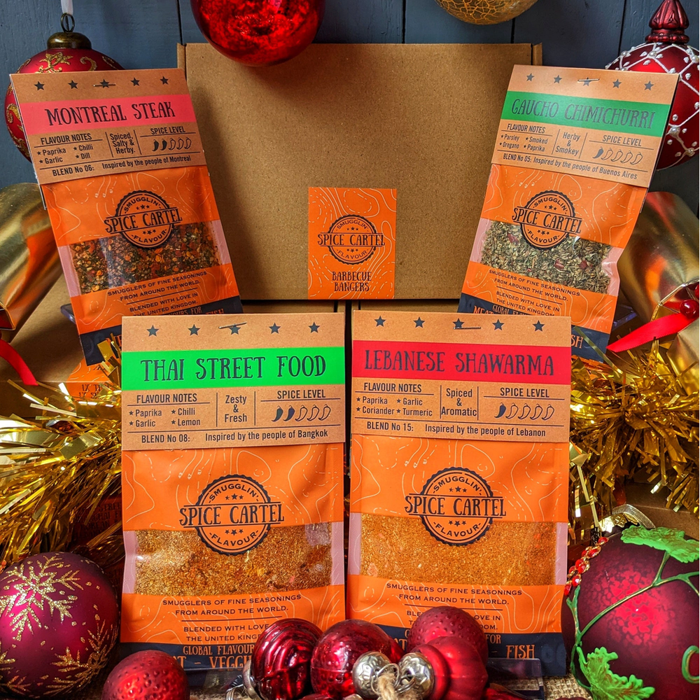 Authentic BBQ Rubs Gift Box | Flavour-Packed Spices for Amazing Barbecues!