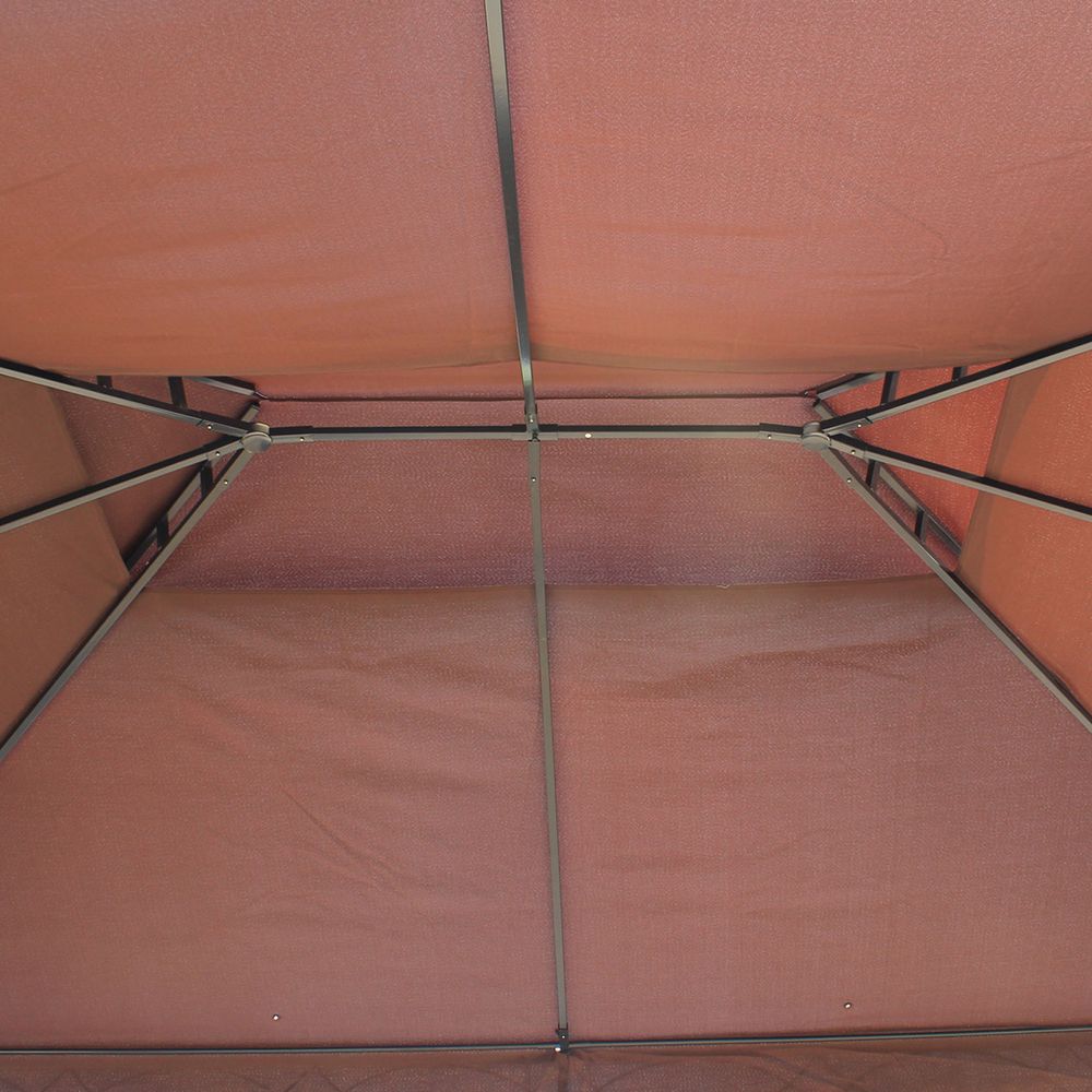 Premium 3x4m Metal Gazebo: Strong, Stylish Shade Pavilion