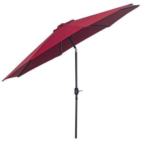 3m Umbrella, Tilt and CrankWine Red