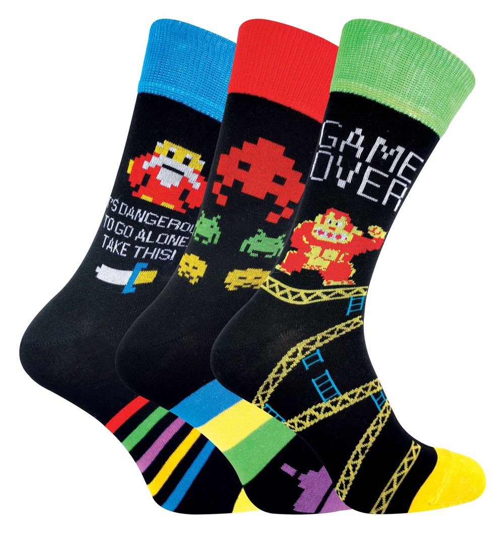 Sock Snob - 3 Pack Mens Gaming Socks