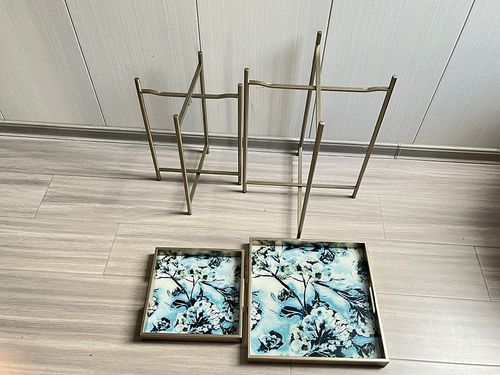 53/45CM SET 2 SQUARE TABLE