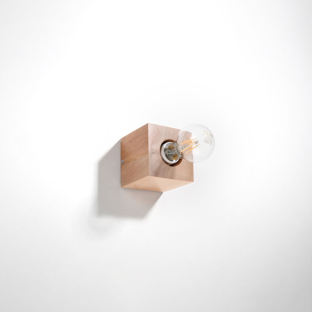 Wall lamp wood Ariz Scandinavian Design E27
