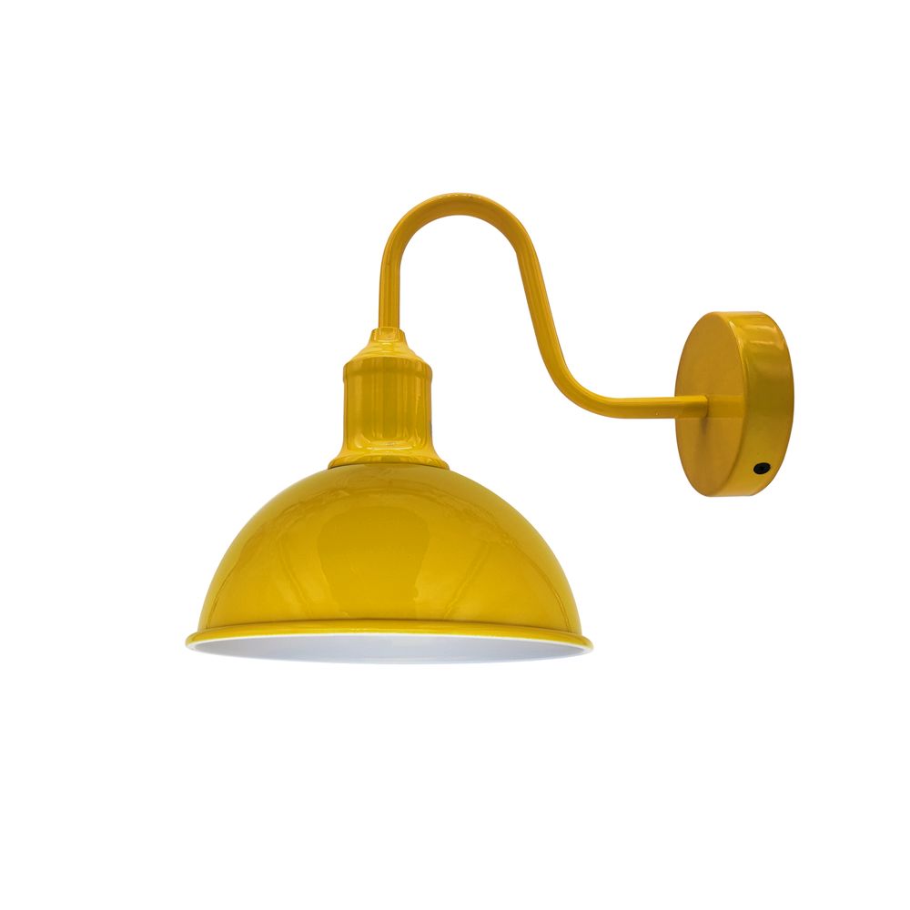 Vintage Industrial Wall Light Dome Metal E27 Indoor Lamp~ 5705