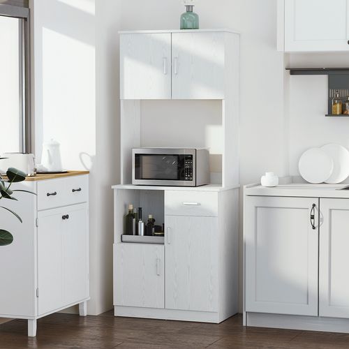 Kitchen Pantry Cupboard Kitchen Storage Cabinet  71W x 41D x 178Hcm