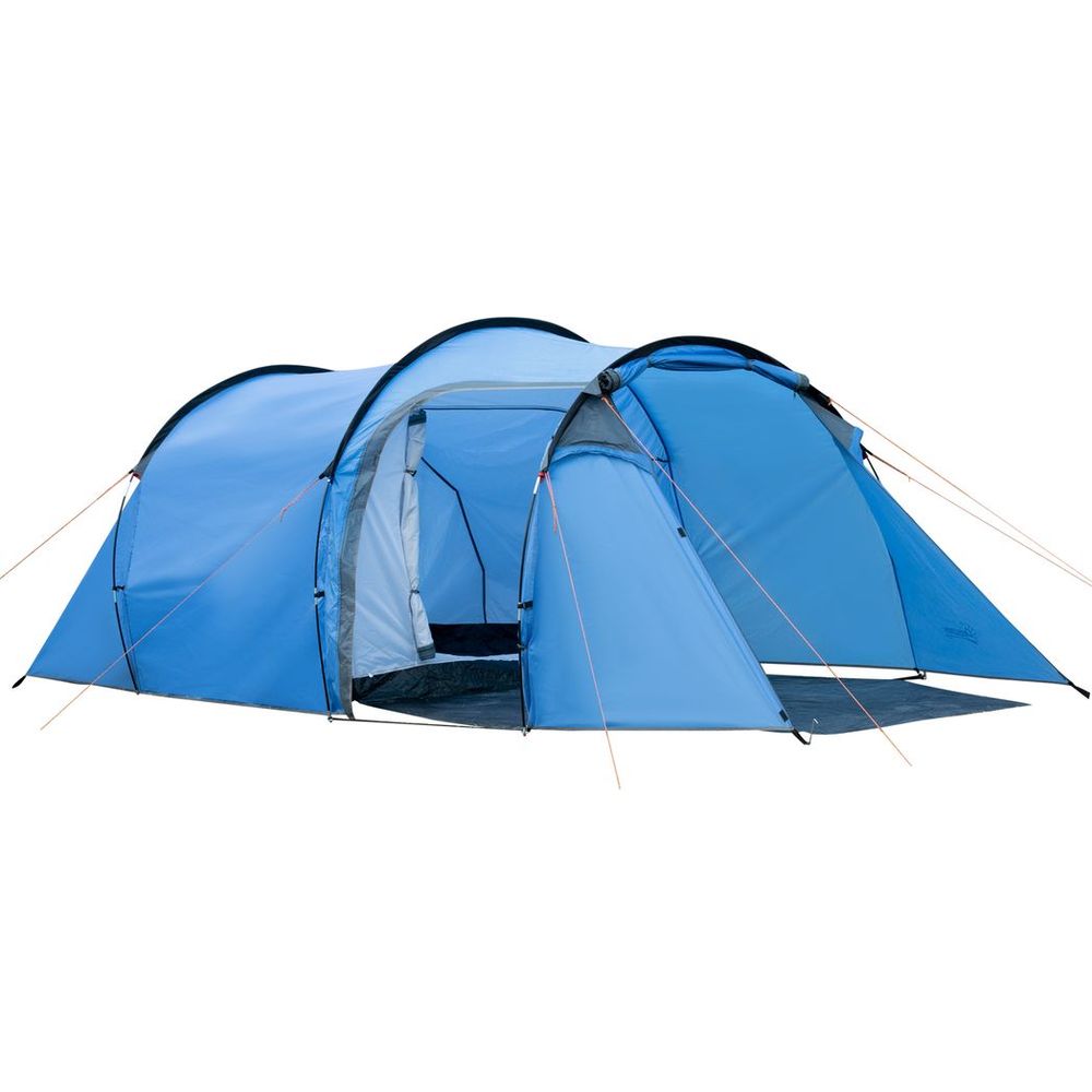 Outsunny 3-Person 2-Room Tent | Living Area | Air Vents | Blue