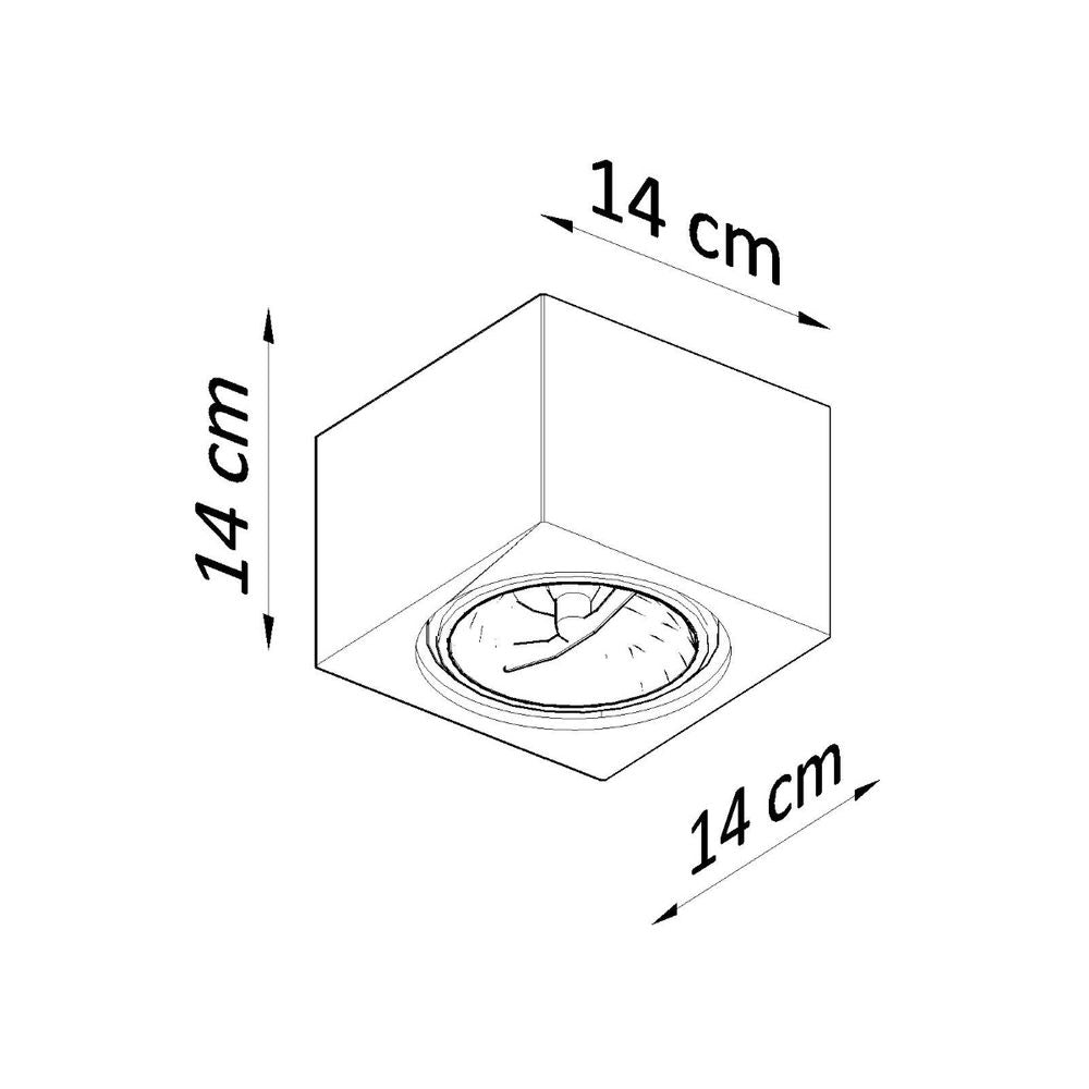 Seida Ceramic Ceiling Lamp - Modern Design, GU10/ES111 - High-Quality & Stunning Illumination