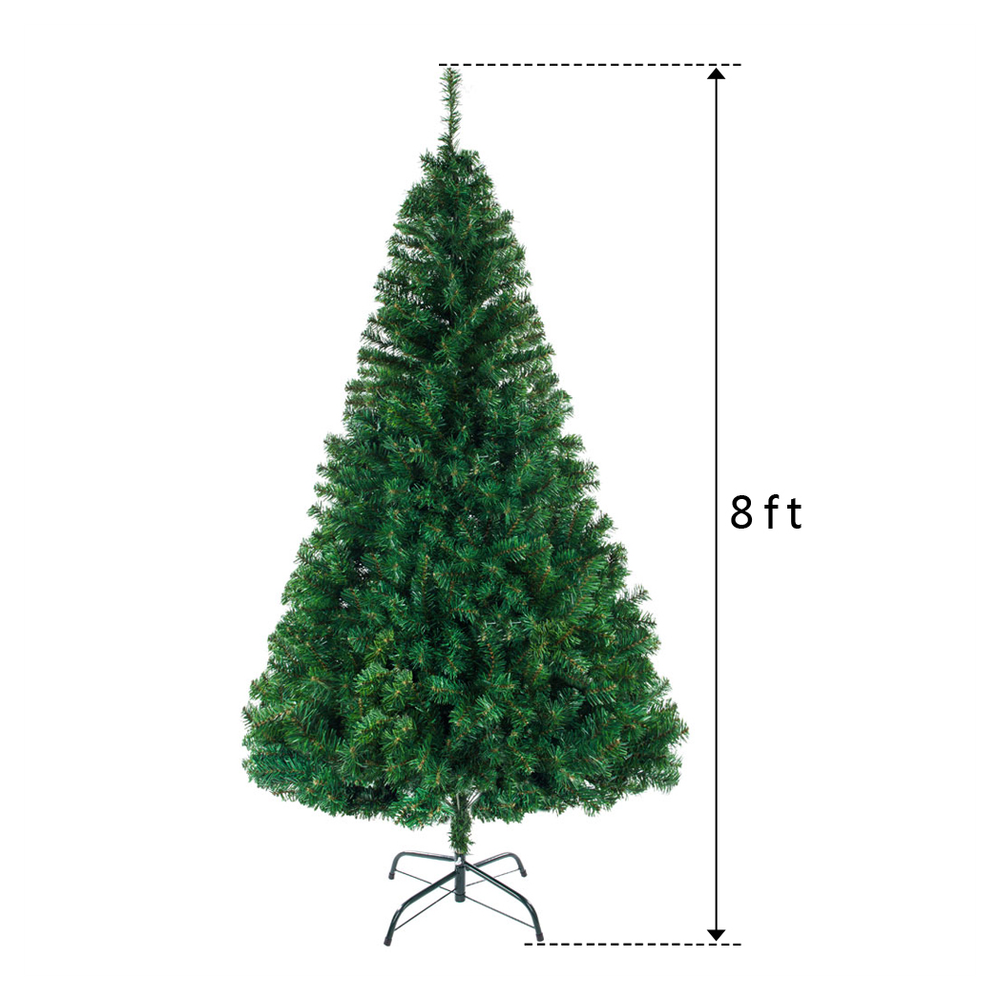 8FT Christmas Tree with 1138 Branches