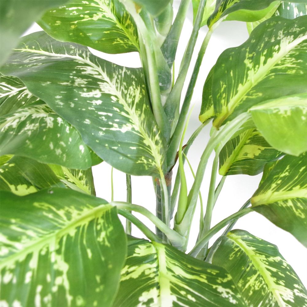 Large 100cm Fox's Aglaonema Tree, Spotted Evergreen, Artificial Plant