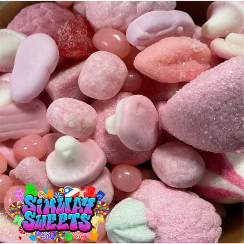 Simway Sweets Pretty In Pink Pick N Mix Bag - 1KG