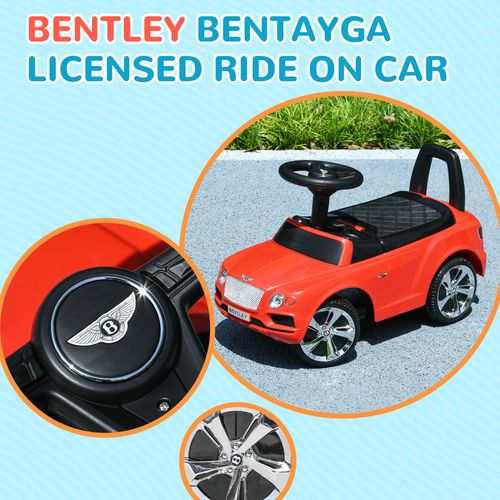 AIYAPLAY Bentley Licensed Ride on Car, Foot to Floor w/ Music Horn