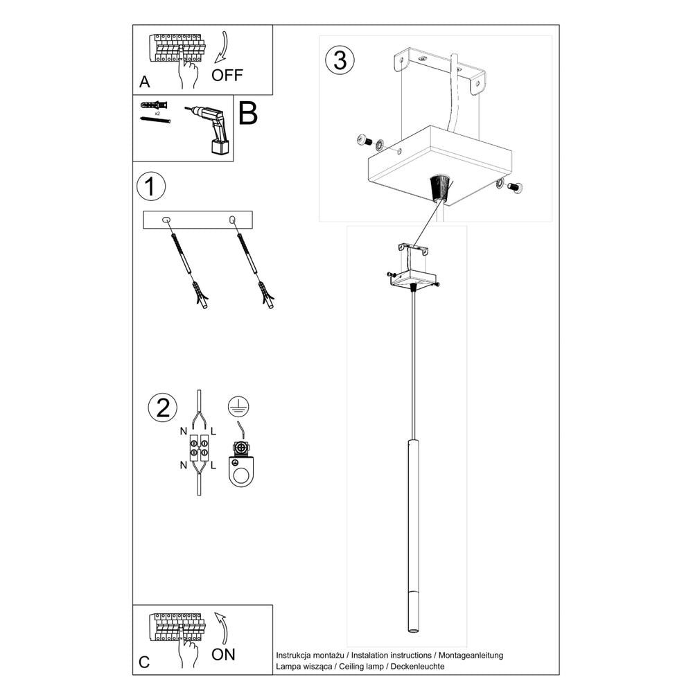 Modern Steel Mozaica Pendant Lamp - G9 - Unique Design