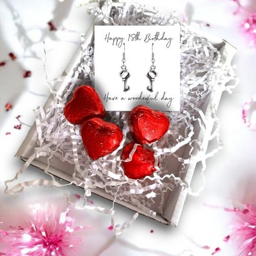 Happy 18th Birthday Earrings Mini Gift Hamper