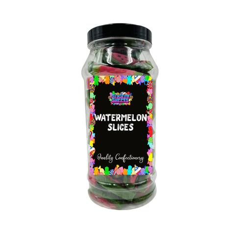 Watermelon Slices Retro Sweets Gift Jar - 675g