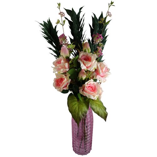 100cm Artificial Plastic  Decorative Leaf Spray
