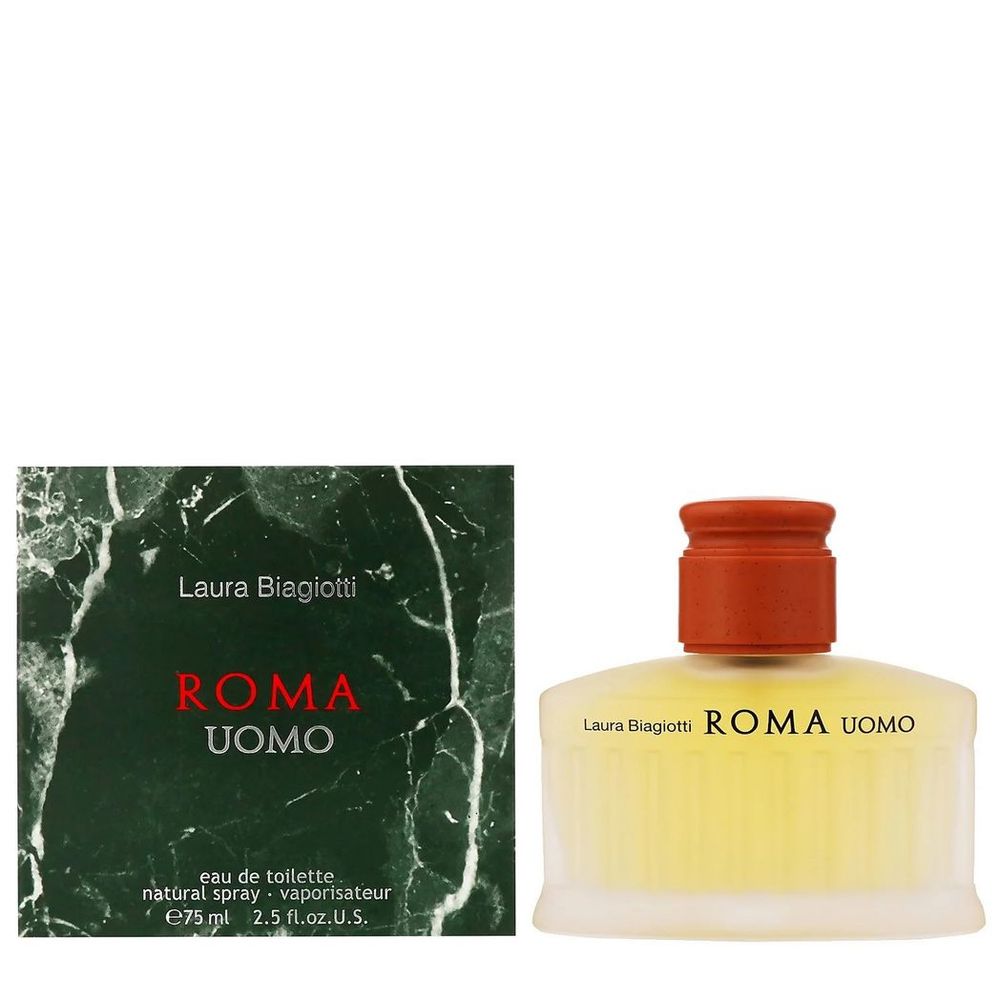 Laura Biagiotti Roma Uomo  Eau De Toilette Spray 75ml