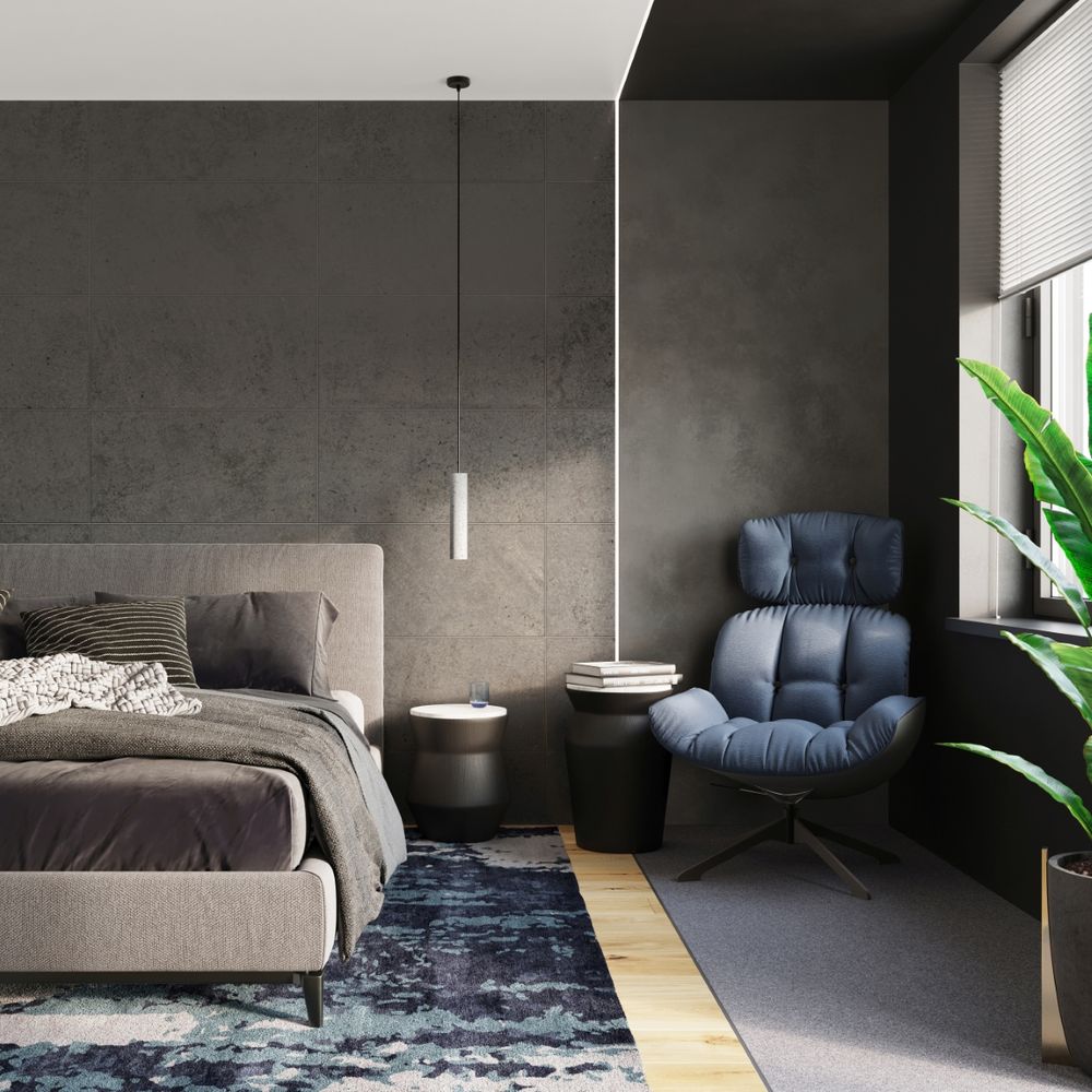Industrial Pendant Lamp - Luvo Concrete Design - High Quality GU10