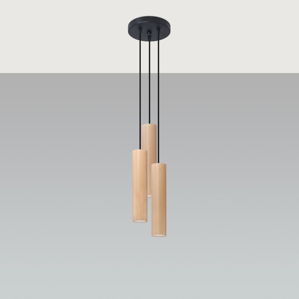 Scandinavian Design Pendant Lamp | Wood | Lino | High Quality GU10