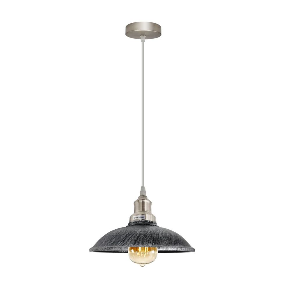 Vintage Industrial E27 Ceiling Hanging Light Cage Shade Loft Style Metal Ceiling Pendant Lamp
