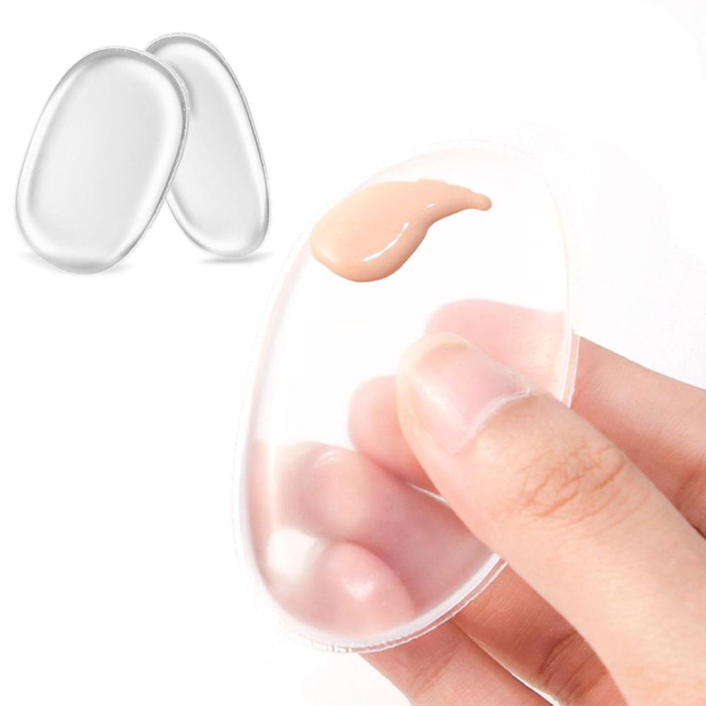 Aquarius Silicone Make-Up Sponge, Keep your makeup on your face, Clear