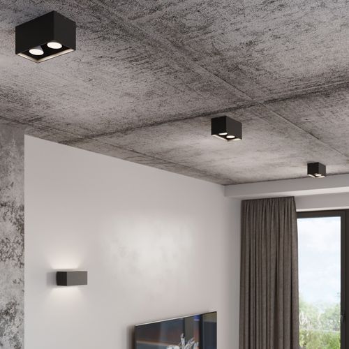 Wall lamp aluminum Quad modern Design G9