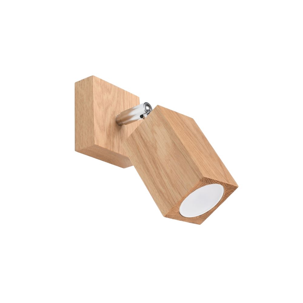 Scandinavian Design Wall Lamp - Wood, GU10 Socket - High Quality