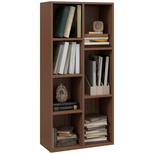 HOMCOM Bookcase Modern Bookshelf Cabinet for Home Office